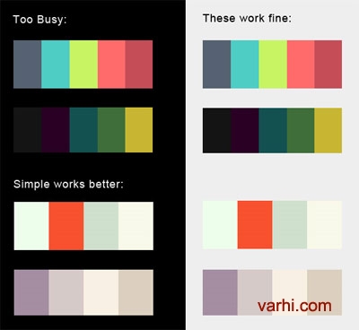 深色调网页设计理念