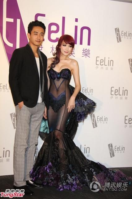 台名模刘熏爱透视裙仅遮三点像在穿情趣睡衣,微博回应“我知道你没有本钱穿!我原谅你”