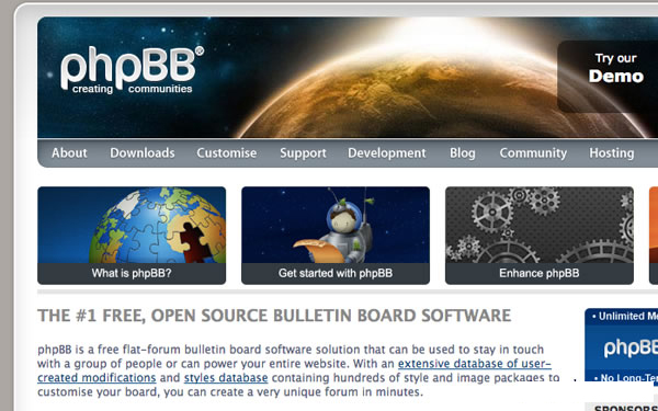 创建具有开源CMS的Web开发项目